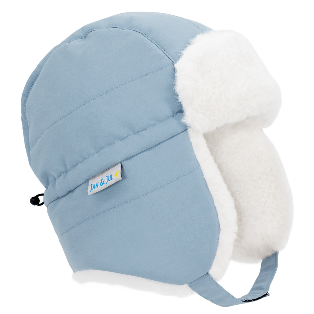 Jan &amp; Jul Toasty-Dry Trapper Winter Hat - Dusty Blue