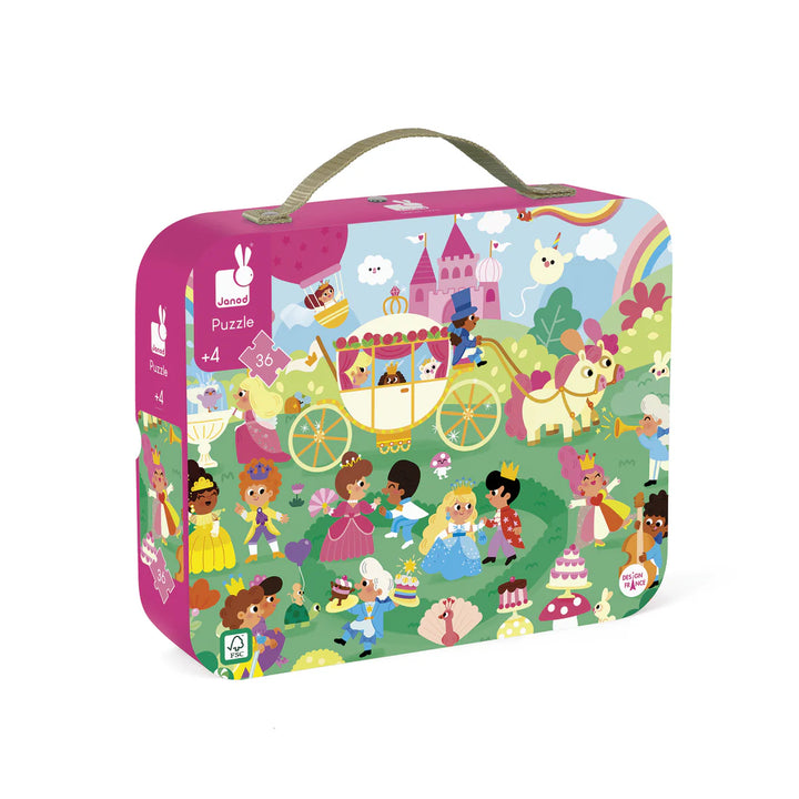 Janod 36pc Puzzle - Princesses