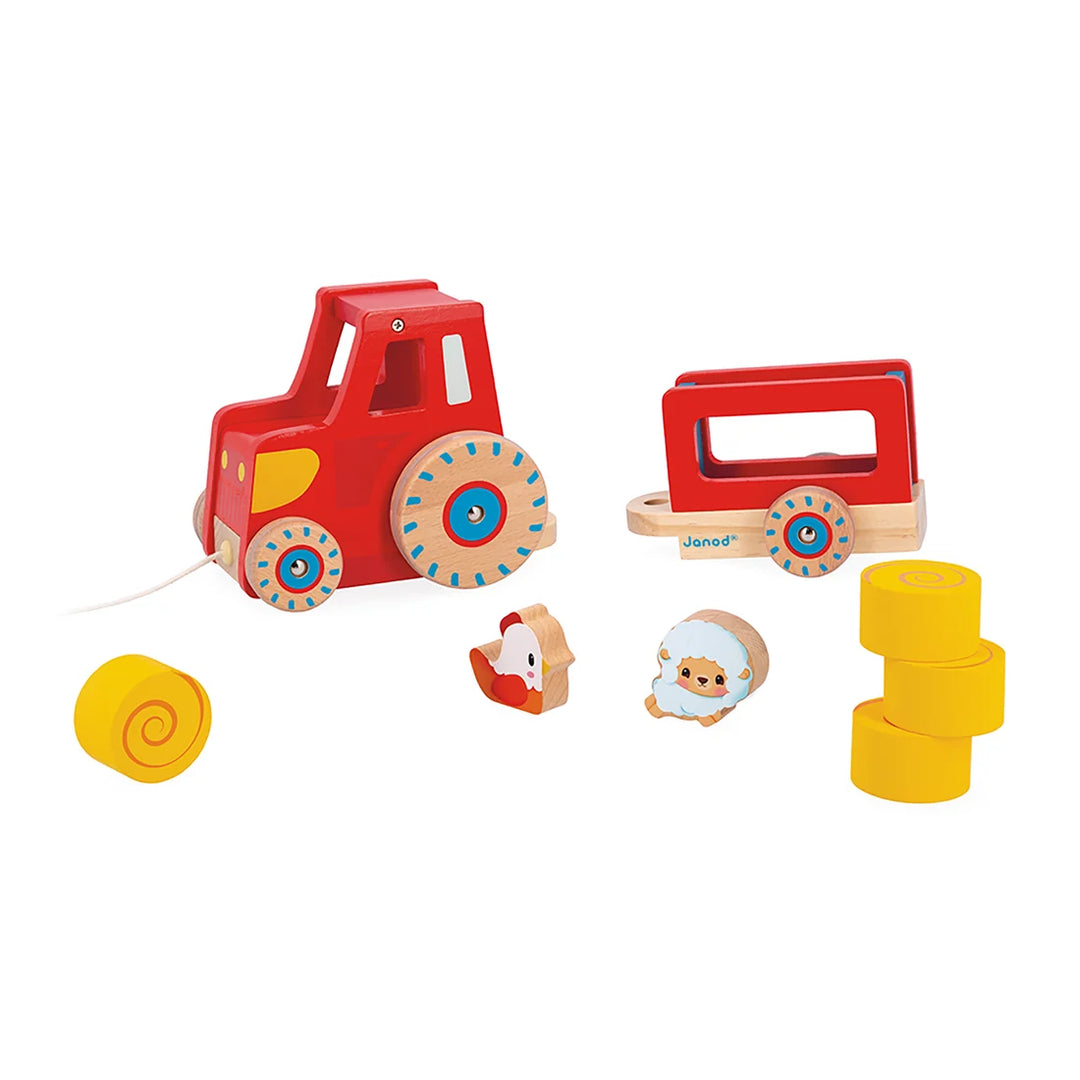 Janod Pull-Along Tractor