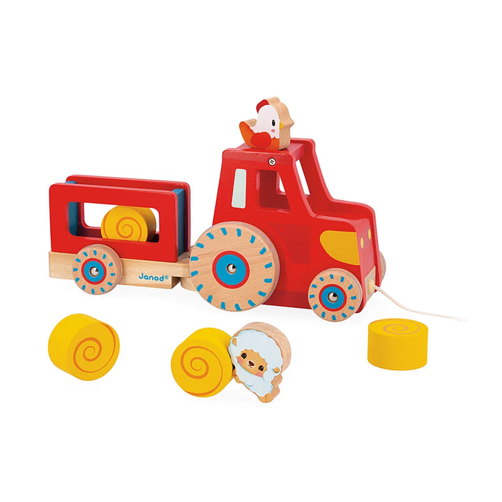 Janod Pull-Along Tractor