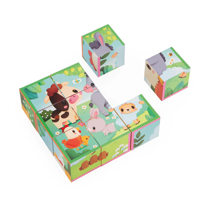 Janod Farm - Farm Themed Blocks