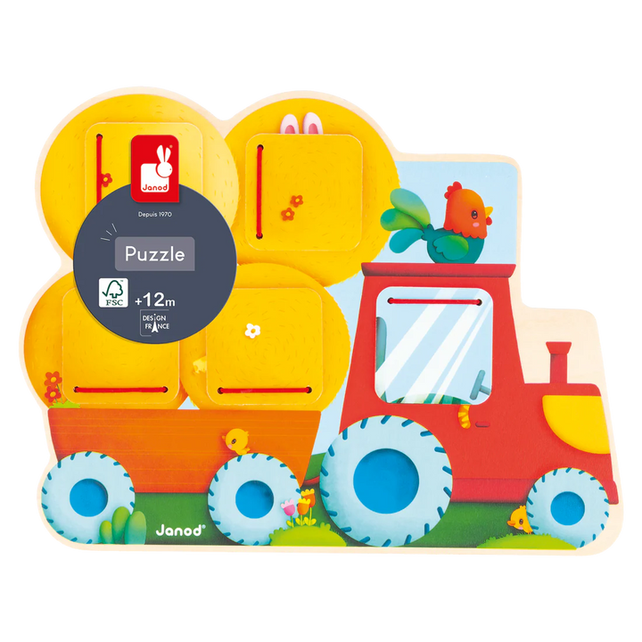 Janod Farm - Seek &amp; Find - Tractor