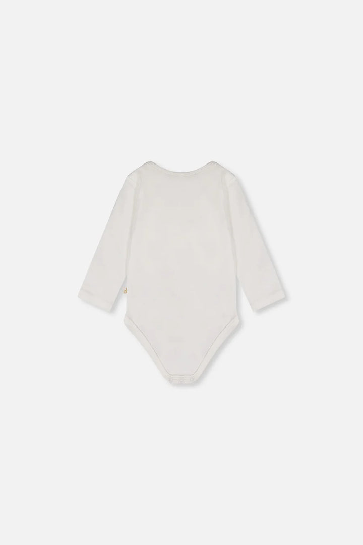 Deux Par Deux Organic Cotton Onsie - Off White