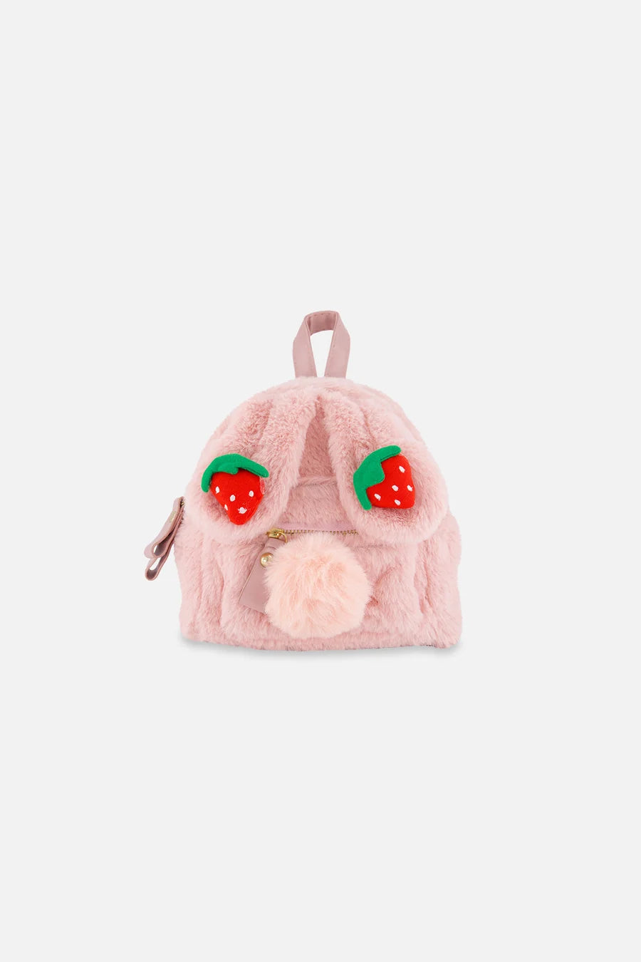 Deux Par Deux  Bunny Bag - Silver Pink