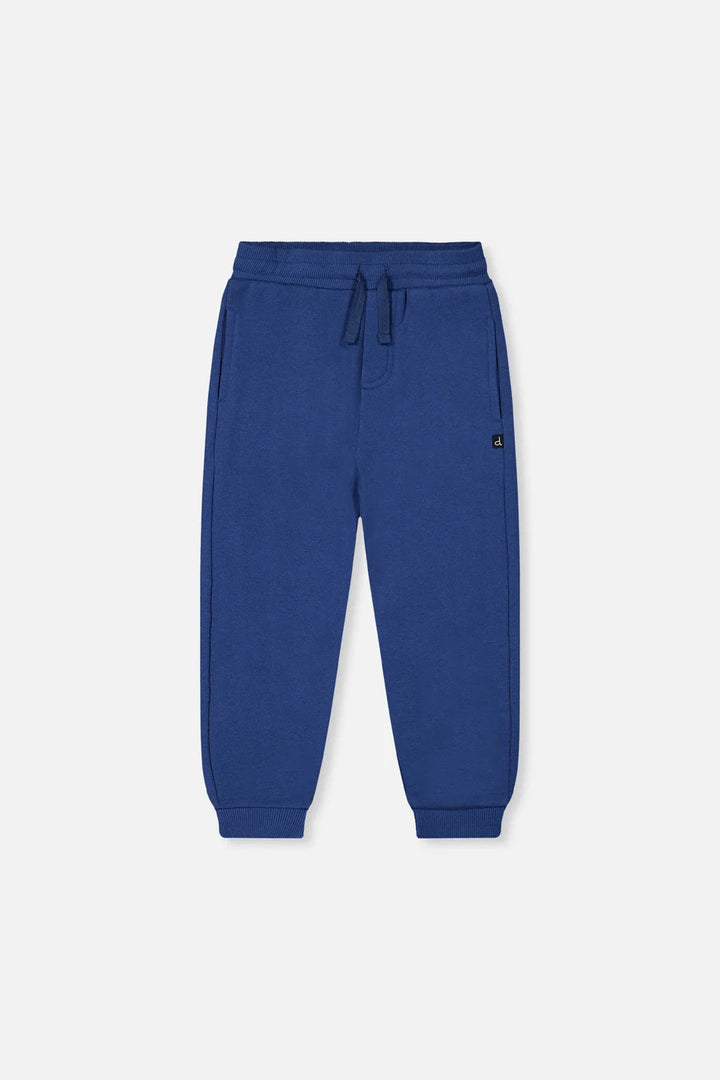 Deux Par Deux Fleece Sweatpants - True Navy