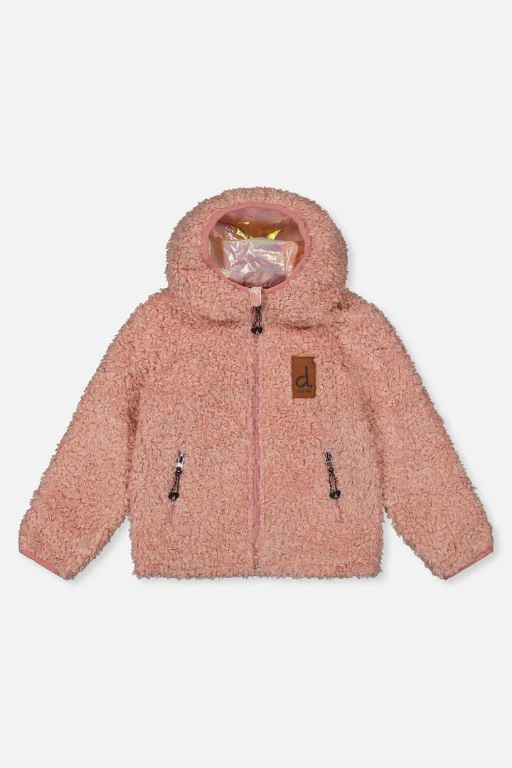 Deux Par Deux Reversible Mid-Season Jacket  Pink