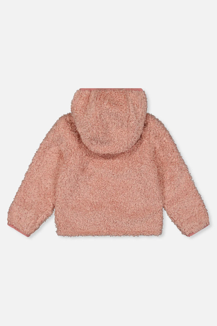 Deux Par Deux Reversible Mid-Season Jacket  Pink