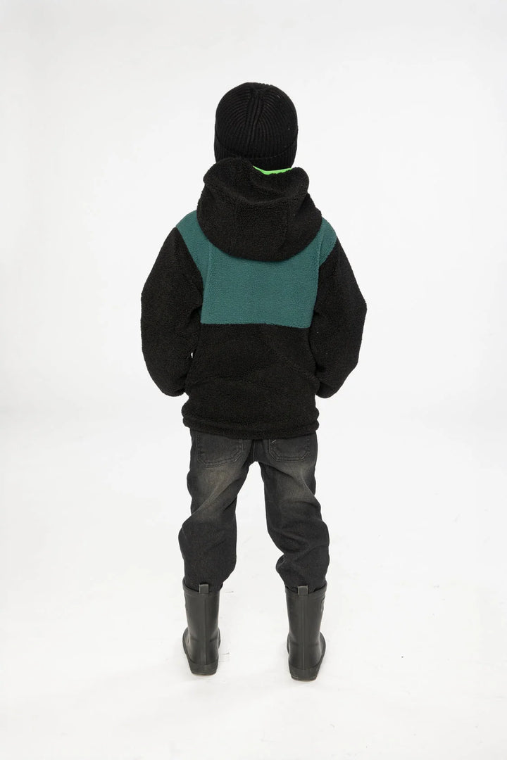 Deux Par Deux Reversible Mid-Season Jacket Black