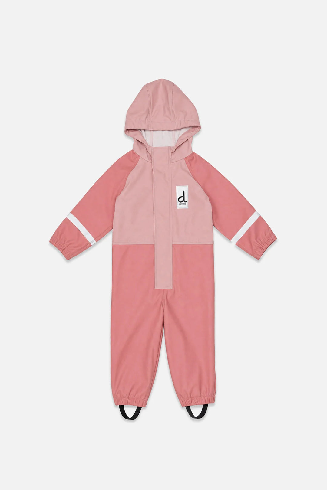 Deux Par Deux Baby Rain Suit - Pink