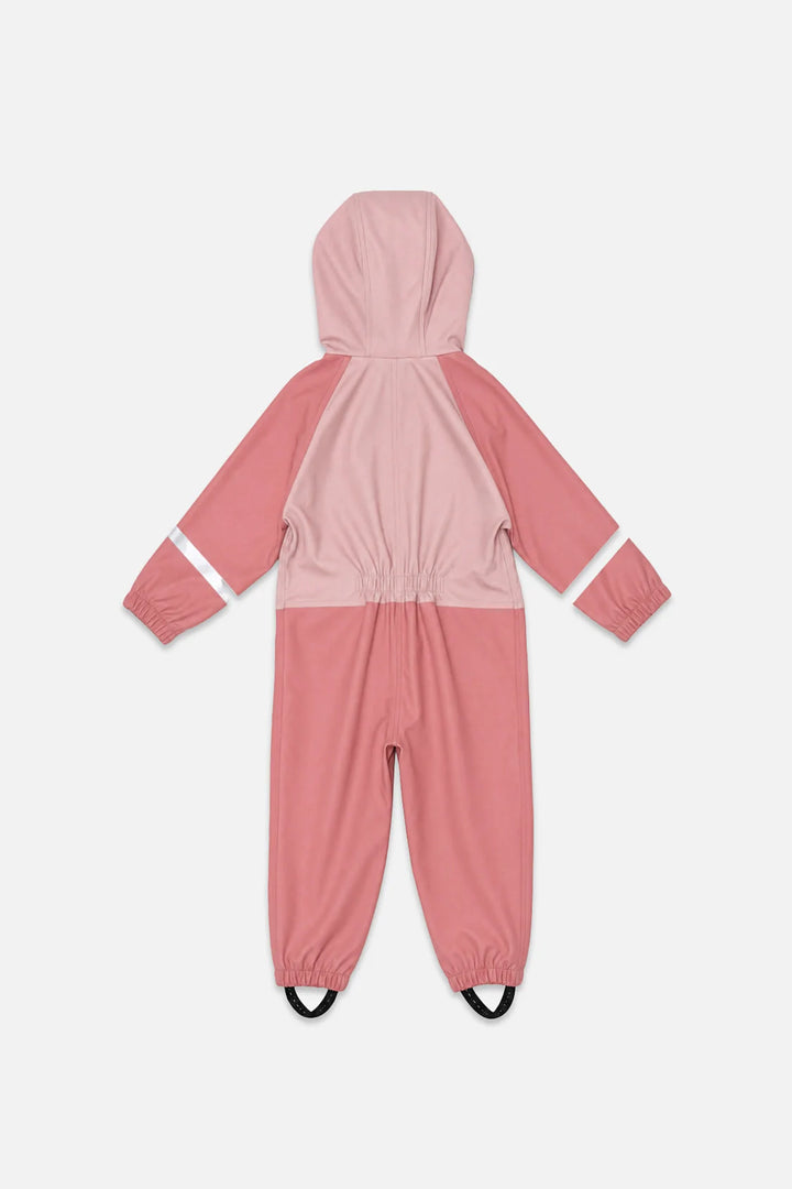 Deux Par Deux Baby Rain Suit - Pink