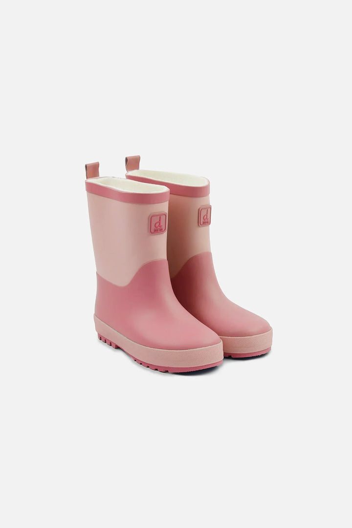 Deux Par Deux Rain Boots Pink