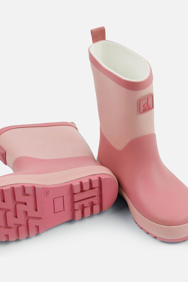 Deux Par Deux Rain Boots Pink