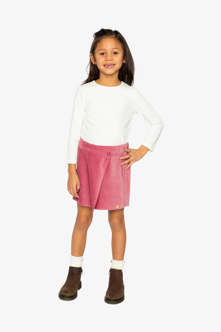 Deux Par Deux Brushed Ribbed Crew Neck - Off White