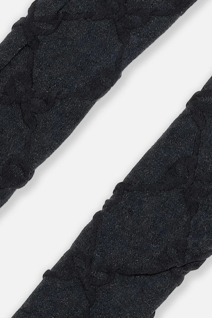 Deux Par Deux Knit Tights - Peacoat