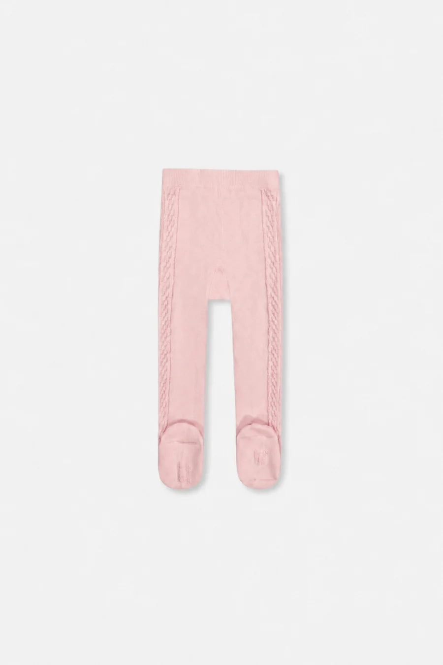 Deux Par Deux Knit Tights - Pink Dogwood