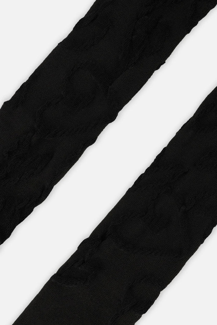Deux Par Deux Knit Tights - Anthracite