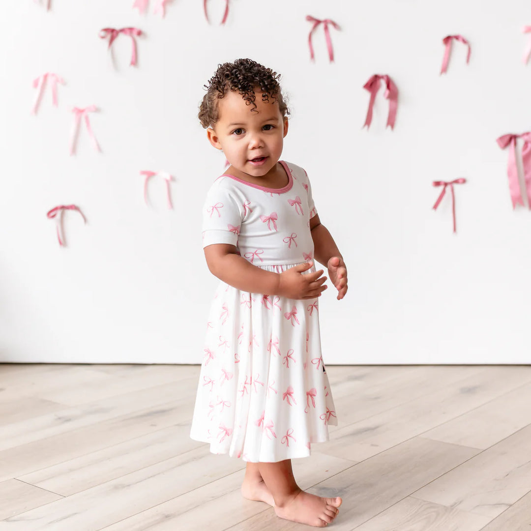 Kyte Baby Twirl Dress - Bow