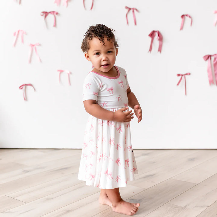 Kyte Baby Twirl Dress - Bow