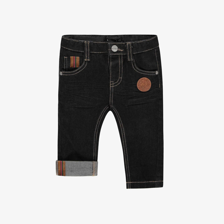 Souris Mini Black Stretchy Soft Denim - Baby Souris Mini Black Stretchy Soft Denim - Baby