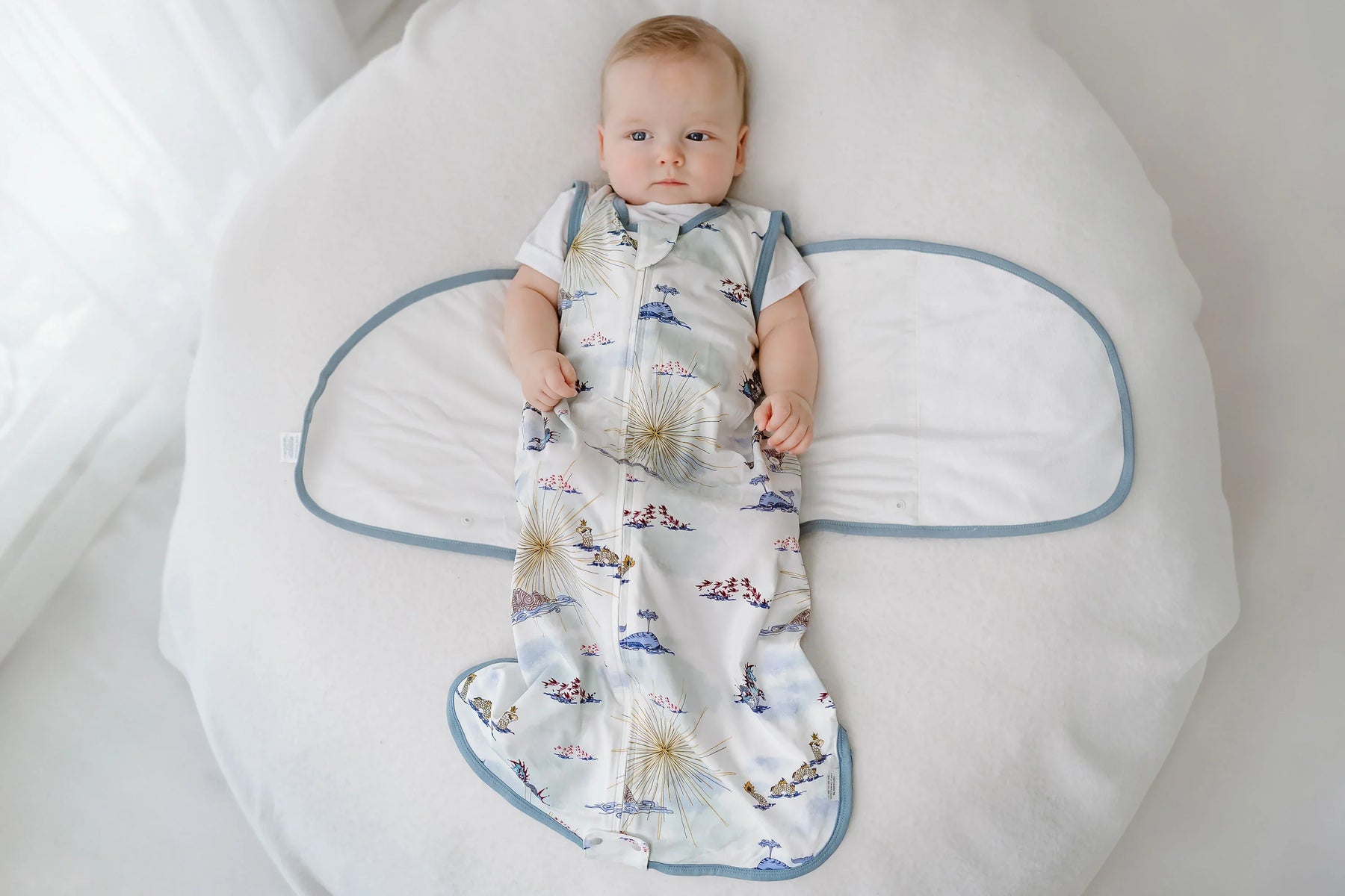 Bamboo jersey swaddle deals