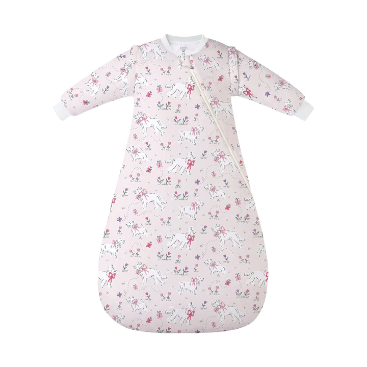 Nest Designs Removable Long Sleeve 1.0 TOG Sleep Bag - Doggie Meadow