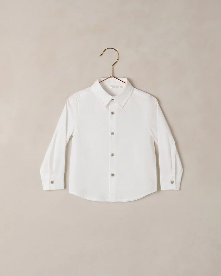 Noralee Harrison Button Down Long Sleeve Shirt - White (2026)