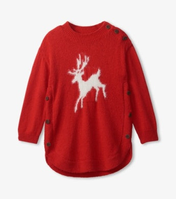 Hatley On Prancer Chunky Sweater Tunic Hatley On Prancer Chunky Sweater Tunic