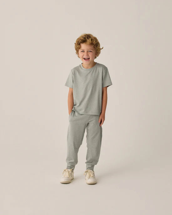 Rylee &amp; Cru Century Tech Jogger - Heathered Eucalyptus