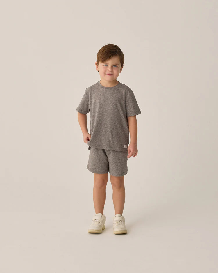 Rylee &amp; Cru Oceanside Tech Short - Heathered Grey
