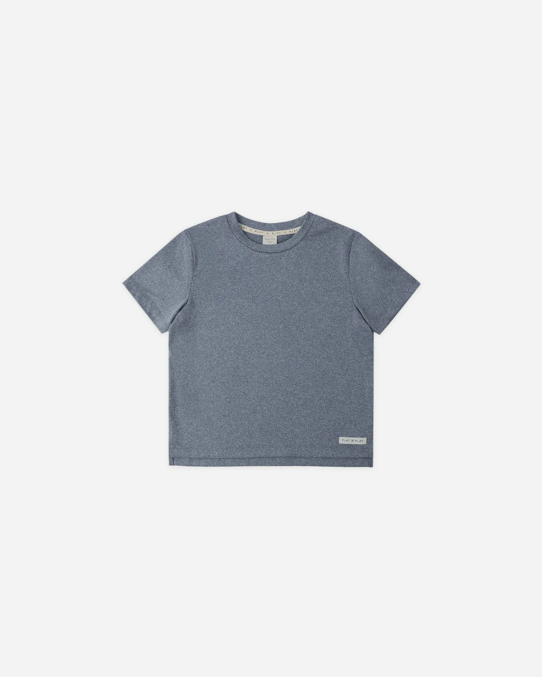 Rylee and Cru Cove Essential Pocket Tee - Heathered Marine