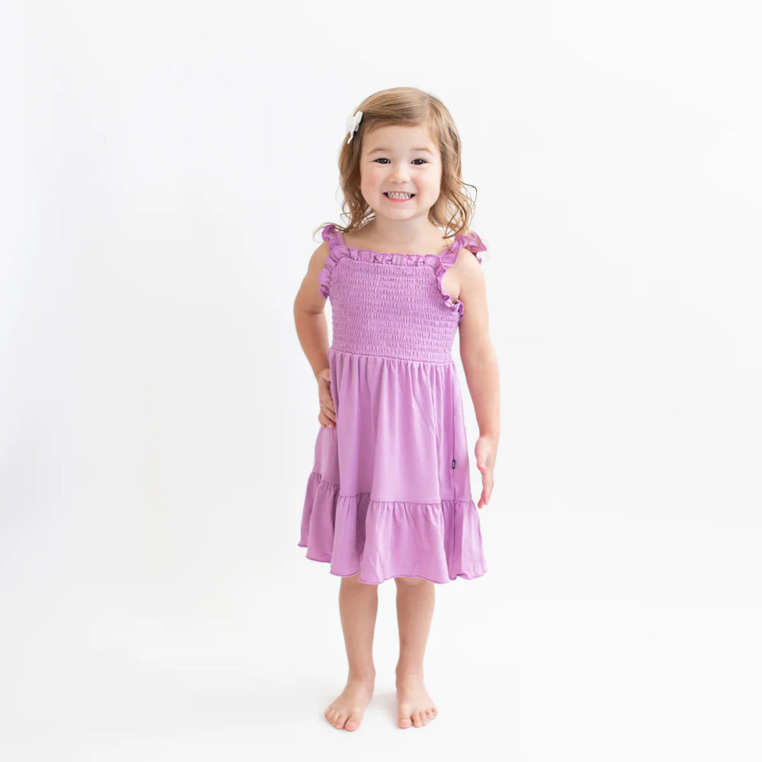 Kyte Baby Smocked Dress - Poi