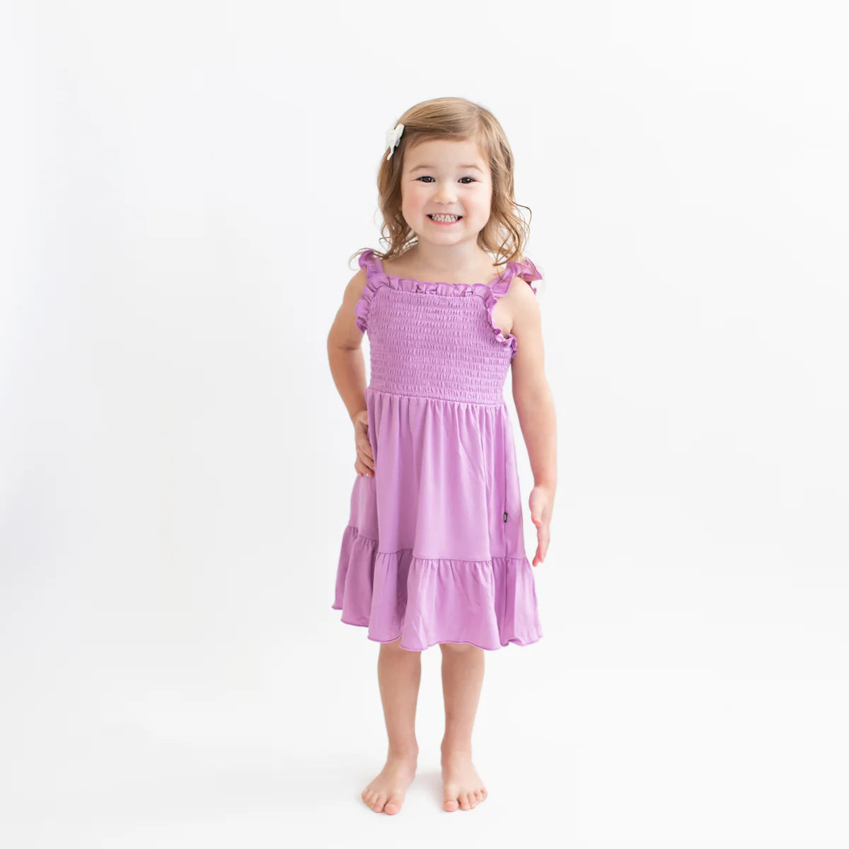 Kyte Baby Smocked Dress - Poi