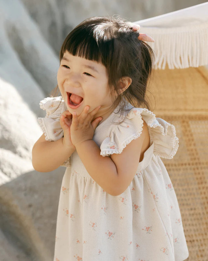 Quincy Mae Daisy Dress - Vintage Rose