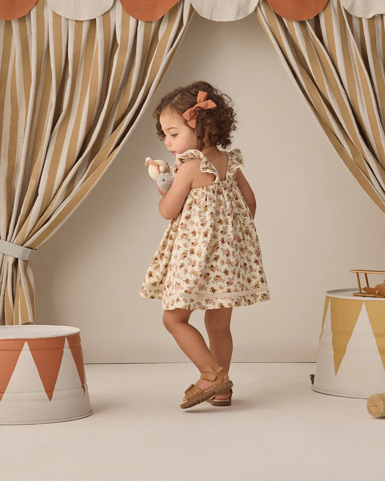 Quincy Mae Ruffle Tank Dress - Bloom