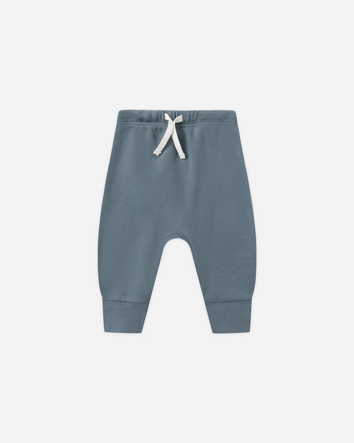 Quincy Mae Drawstring Pant - Ocean