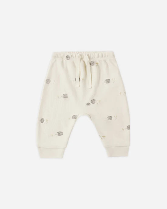 Quincy Mae Drawstring Pants - Hedgehog