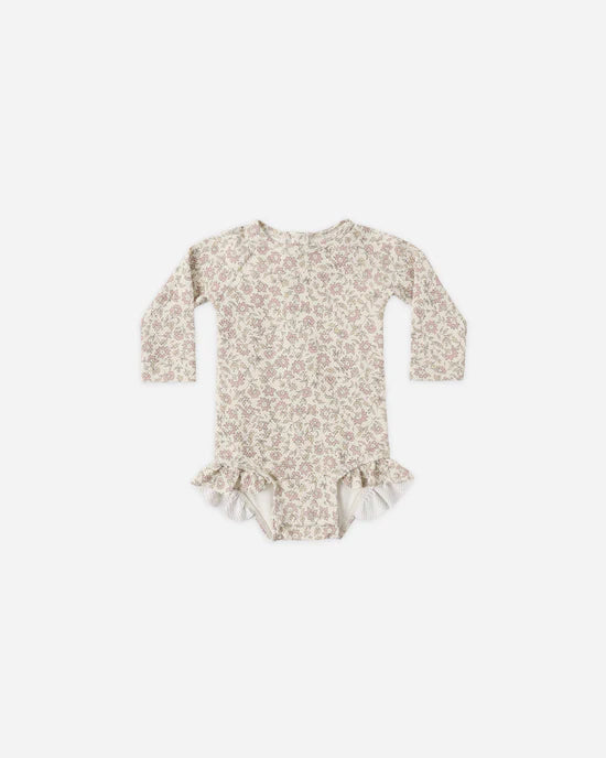 Quincy Mae Olivia One-Piece Rashagurd - Dahlia