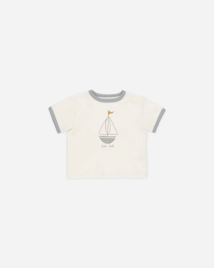 Quincy Mae Ringer Tee - Boat