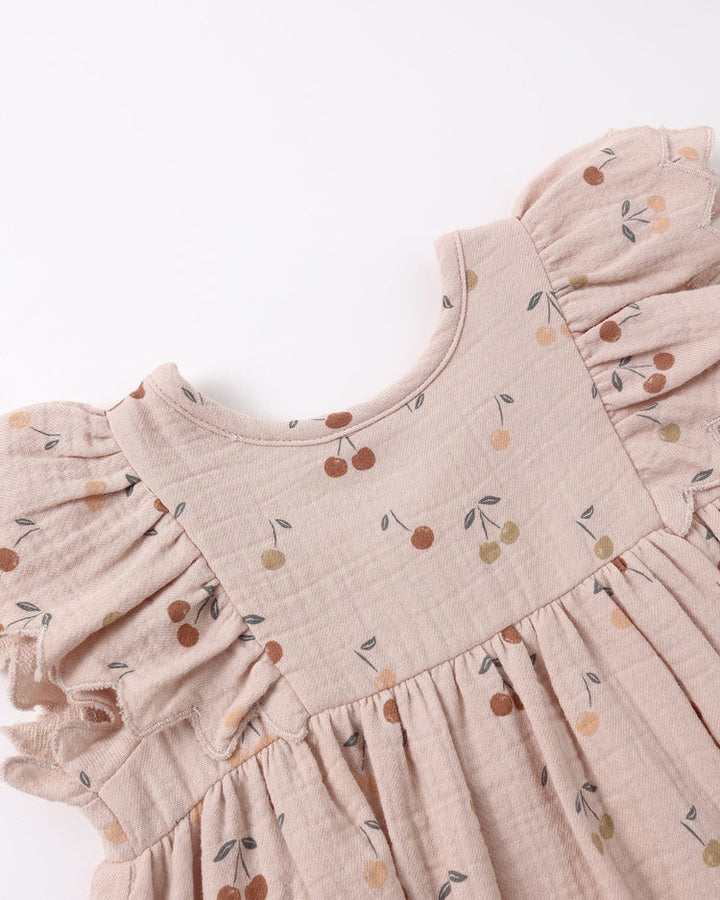 Quincy Mae Alina Dress - Cherries