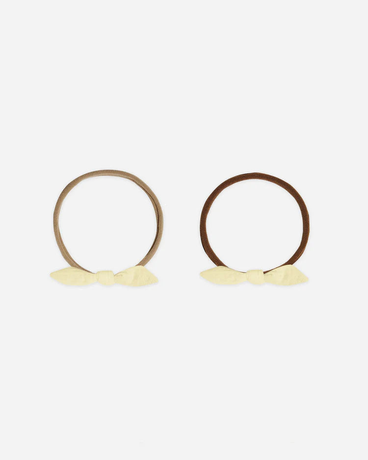 Quincy Mae Little Knot Headband - Yellow