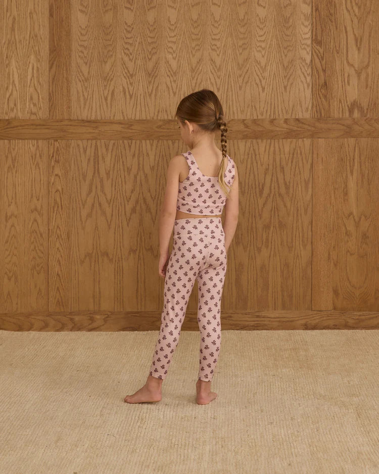 Rylee &amp; Cru Basic Legging - Blush Fleur