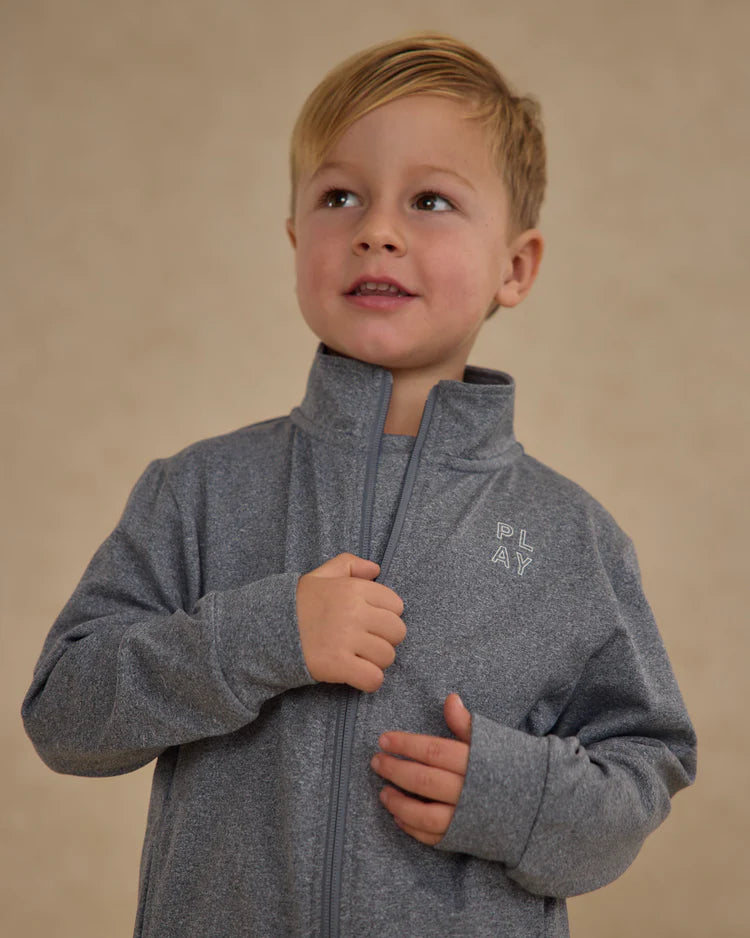 Rylee &amp; Cru Technical Jacket - Heathered Navy