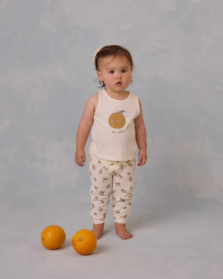 Rylee &amp; Cru Tank and Slouch Pant Set - Oranges