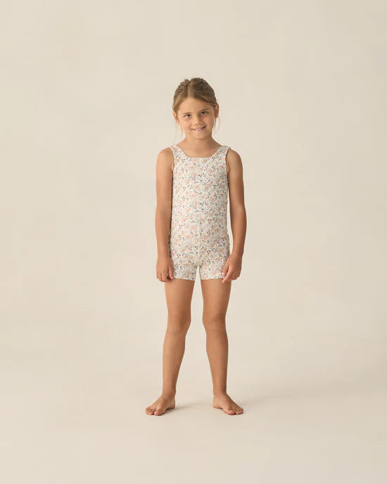 Rylee and Cru Malibu Bodysuit - Flower Field