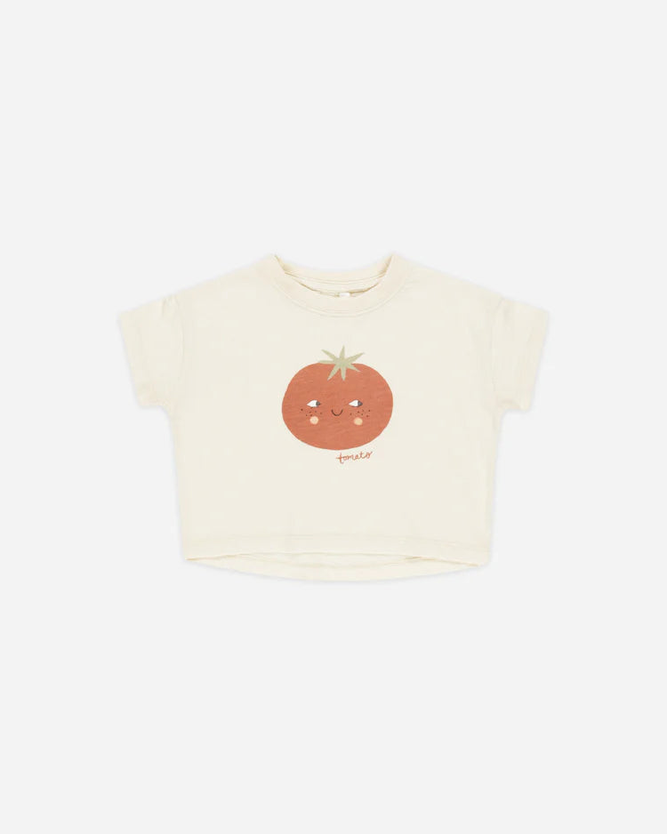 Rylee & Cru Boxy Tee - Tomato Rylee & Cru Boxy Tee - Tomato