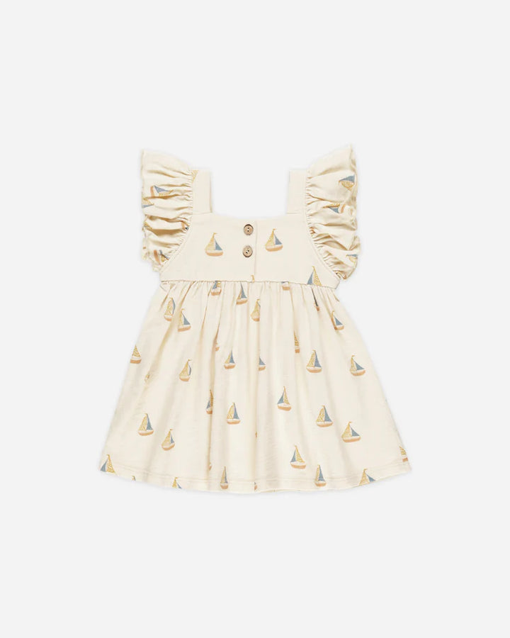 Rylee &amp; Cru Mariposa Dress - Sailboats