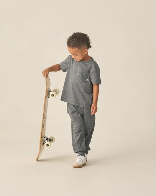 Rylee and Cru Century Tech Jogger - Heathered Black