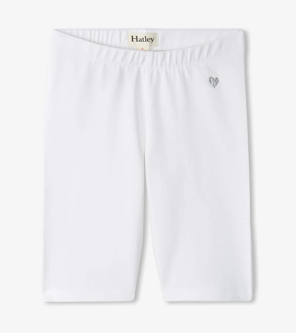 Hatley Bike Shorts - White