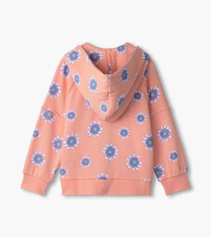 Hatley Raw Edged Hoodie - Doodle Daisy