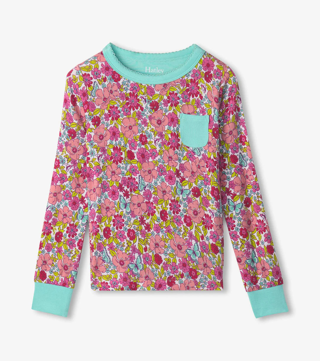 Hatley Bamboo Pajama Set - Groovy Daisy